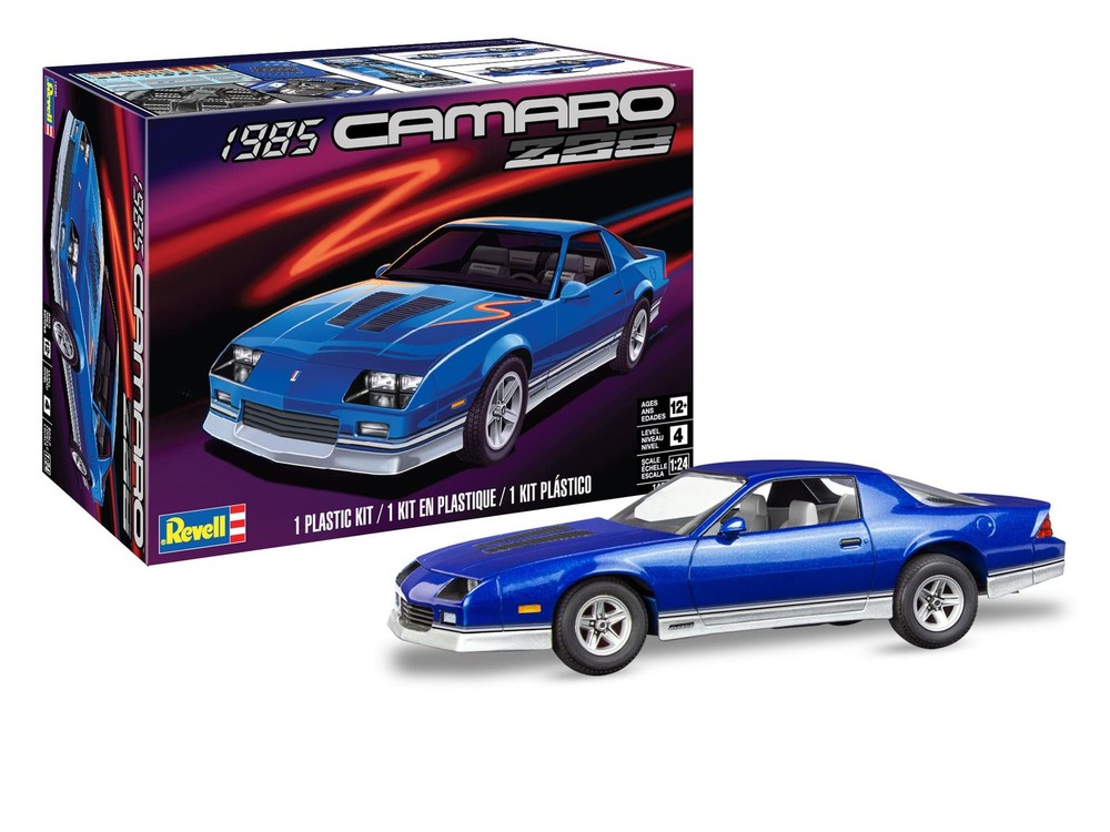 Revell 14540 1985 Chevy Camaro Z28 1:24 Scale scale, Molded Color