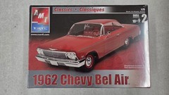 2005 Vintage AMT 1962 Chevy Bel Air Hard Top Plastic Car Model Kit Sealed New