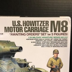TAMIYA 35312 US HOWITZER M8 MOTOR CARRIAGE MODEL KIT-NIB-1/35 SCALE