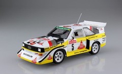 AOSHIMA 1/24 Audi Sports Quattro S1 E2 ’86 Monte Carlo Rally No.21 model kit