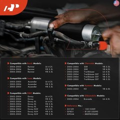 Fuel Filter Compatible with Chevrolet Trailblazer 2002-2004,