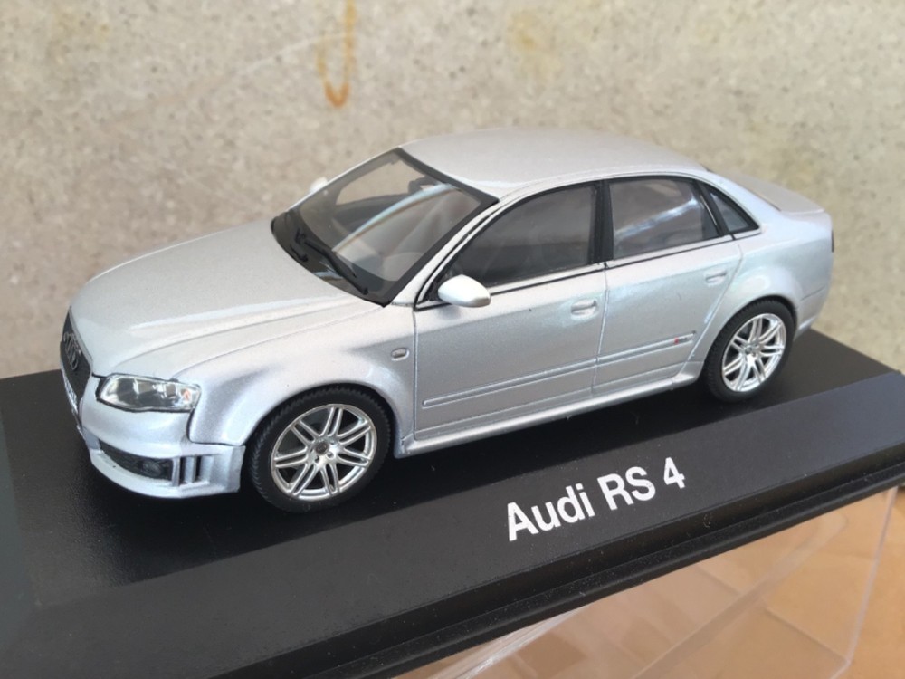 1/43 MINICHAMPS AUDI RS6 rare, Saloon, 1997, silver,mint+++ !