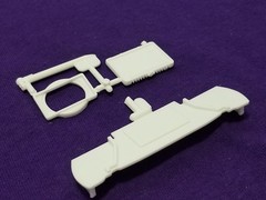 1969 Dodge Super Bee RADIATOR , SHROUD , CRADLE — Monogram Revell 1:24 Model 69