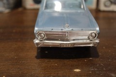 AMT 1965 Ford Falcon Convertible Silver Blue Promo 1/25