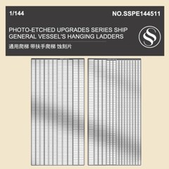 SSPE144511 PHOTO-ETCHED UPGRADES SERIES Ship General Vessel’s Hanging Ladders