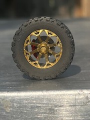 Resin 1/24 Scale 20 inch model car wheels, 1/24 1/25 Truck
