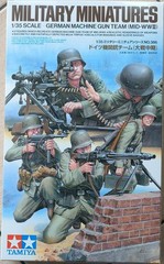 Tamiya 1/35 German Machine Gun team Mid-WWII 5 figures