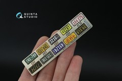 Quinta Studio 1/24 1/25 Metal License Plates NM TX AZ OK Southwest USA 1920s-30s