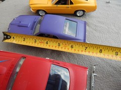Vintage? 1960’s Ford Mustang Fastback Model Cars Lot Of 6 Built Junkyard Estate