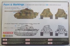 1/144 Sd.Kfz.182 King Tiger Porsche Turret Dragon Mini Armor #14114 Sealed MIUB