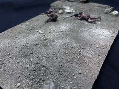 1/35 Scale Military Diorama Base Terrain Display Model Soldiers Figures Diecast