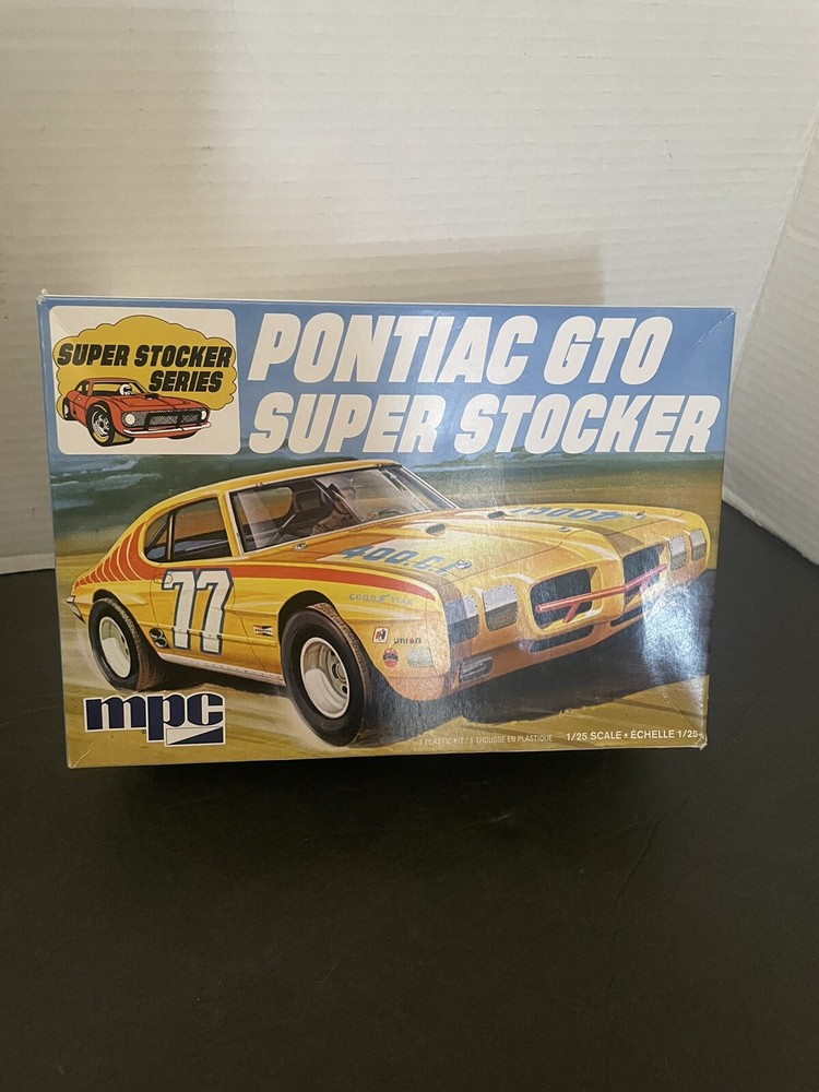MPC Pontiac GTO Super Stocker Plastic Model Kit – 1/25 Scale