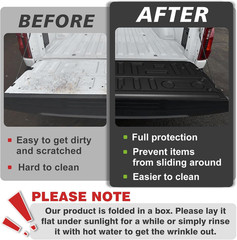 Truck Mat Compatible with 2021-2026 Ford F150 Accessories, Tailgate Mat Custom F