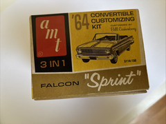 AMT 1964 Ford Falcon Sprint Vintage Conv Kit 5114-150 unbuilt