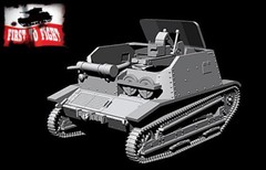 First to Fight 100 Polish TKD Self-Propelled Gun scale 1/72