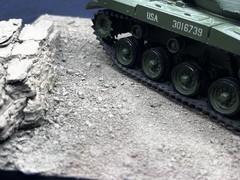 1/35 Scale Military Diorama Base Terrain Display Model Soldiers Figures Diecast