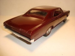 MPC 1966 Pontiac GTO 2 DRHT Dealer Promo Model Car