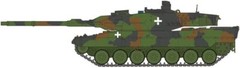 TAMIYA 1/35 LEOPARD 2 A6 TANK UKRAINE Model Kit 25207 From Japan New
