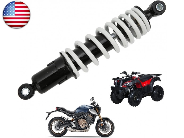11.22in/285mm Motorcycle Shocks Absorber Suspension Damper,Mono Shock 5 Gears