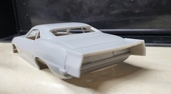 1/24 scale resin 3d printed 1969 Chevy Camaro Pro Mod drag body model slot car
