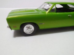 Vintage Plymouth Road Runner built model car