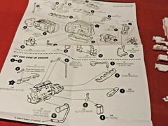 AMT Mack R685ST Maxidyne 6 Cyl Turbo Diesel Engine 1/25