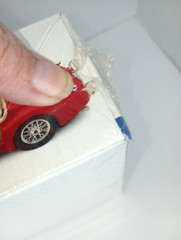 1993 TESTORS Burago JAGUAR XK 120 Roadster Metal Body 1:24 Model Kit 168 NIB VTG