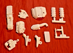 AMT 2021 Dodge Charger R/T Engine Parts 1/25