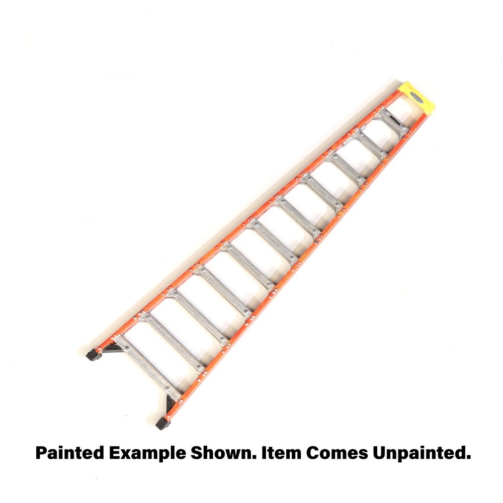 1/24-1/25 Scale 12ft Ladder for Model Car Shop, Garage, Diorama