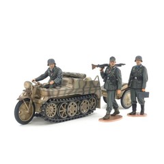 TAMIYA Military Model 1:35 German Sd.Kfz.2 Kettenkraftrad SW (New)