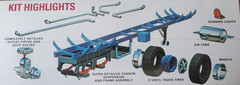AMT 1:25 Shell Fruehauf Tanker Semi-Trailer Model Kit 918/06 SEALED