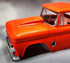 LEX’S SCALE MODELING Resin Cowl Hood for ’65/66 Chevy P/U, ’66 Suburban 1/25.