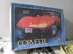 DEFECTIVE Monogram 1978 Corvette 1/8 Model Kit PARTS ONLY READ 2603