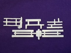 1977 Ford Van CROSSMEMBERS from AMT 1:25 Model Kit 77