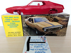 *SUPER RARE! *VINTAGE JO-HAN AMC JAVELIN AMX PRO STOCK RACER KIT **COMPLETE! #2