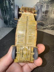 BUILT 1/35 TAMIYA German TYPE 82 KUBELWAGEN W/MG34 2 SS Figs Weathered NICE!!