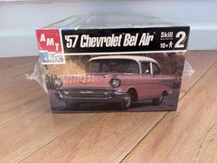 AMT ERTL Pro Shop 1:25 Scale Model Kit Contents Sealed 57 Chevrolet Bel Air NIB