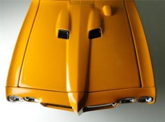 GTO Pontiac Race Car Hot Rod Dragster Racing Racer Muscle Built Model Promo