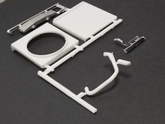 Kenworth W-925 RADIATOR , SHROUD , TANK , HOSES from AMT 1:25 Model Kit