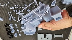 Matra Simca MS670 1972 Le Mans Winner Model Kit Scale 1/12 or 1/8