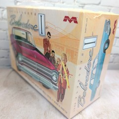 Moebius 1965 Plymouth Belvedere I Sedan 1/25 Model Kit Factory Sealed