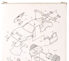 Vintage Kawai Shokai Ferrari 512 Berlinetta Boxer 1/38 Wind‑Up Model Car from JP