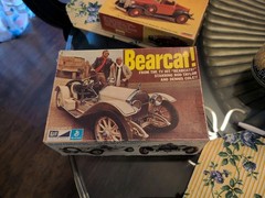 Sealed Miami Vice Model Kit,1984,Bearcats Mpc Tv Show Model Kit,1971