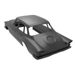 1/25 Scale Resin 1960 Plymouth Valiant Body 3D Printed