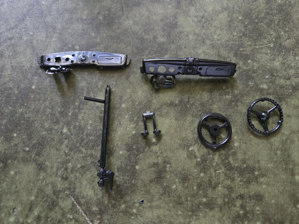 A136 AMT 1936 Ford Coupe & Roadster Model Dash Parts 1/25 Scale STK T36E