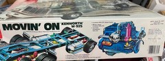 AMT 6643 Kenworth W-925 Movin’ On TV Show Semi TRUCK 1/25 Model KIT McM Fs