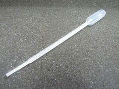1 mL Painting pipette pack of 10 for dispensing mixing, measuring paint, dyes.
