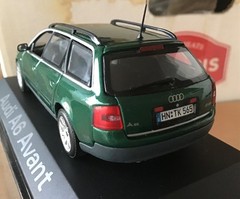 1/43 MINICHAMPS Audi A6 2.8. Avant, green met. rare, mint,++ !