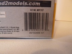 NEW SEALED 2009 1:25 MPC THE DUKES OF HAZZARD SHERIFF ROSCO’S POLICE CAR MPC707