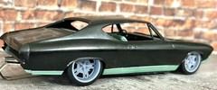 Resin 21/20 Inch “ ‘US Mags Flint” Model car Wheels/Tires 1/24 scale